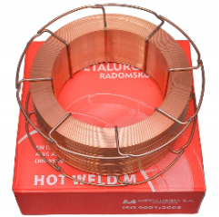 Drut spawalniczy FI 1.2/15 SG2 HOT WELD METALURGIA (M0076)