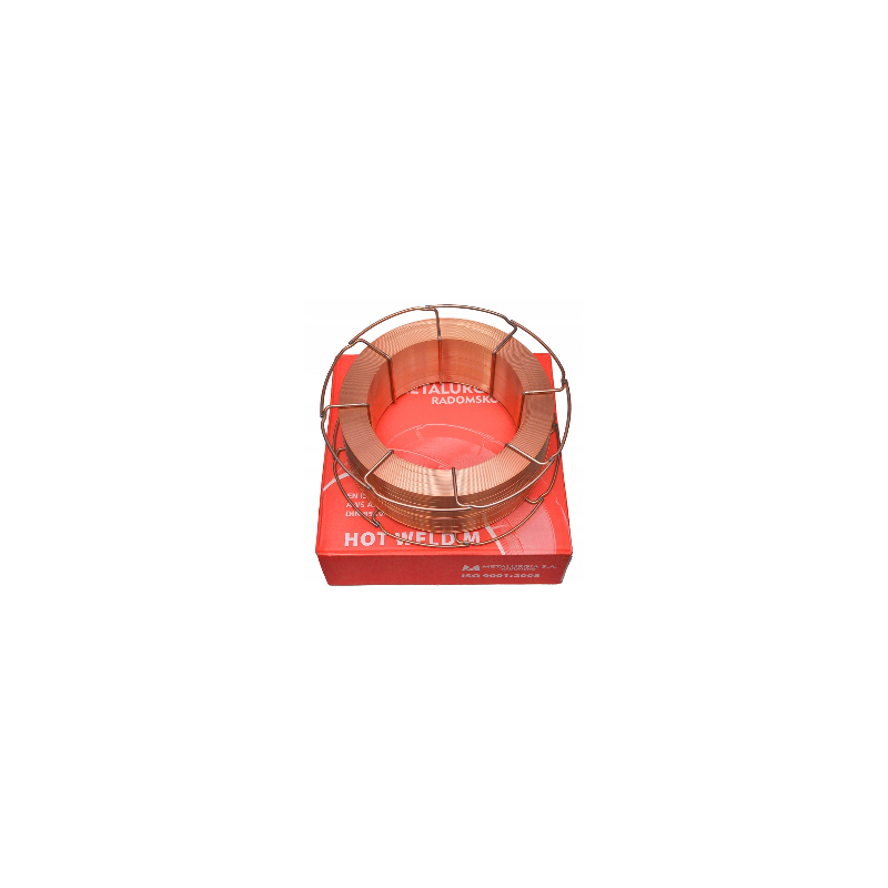 Drut spawalniczy FI 1.2/15 SG2 HOT WELD METALURGIA (M0076) Drut spawalniczy FI 1.2/15 SG2 HOT WELD METALURGIA (M0076)