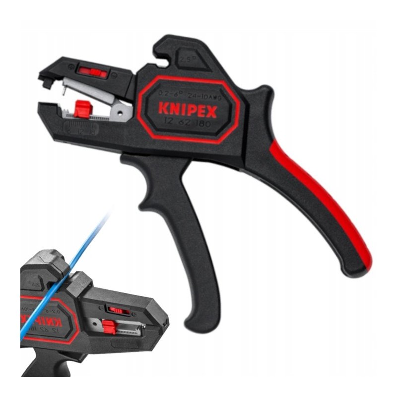 Automatyczne szczypce do ściągania izolacji 180 mm KNIPEX (1262180SB)