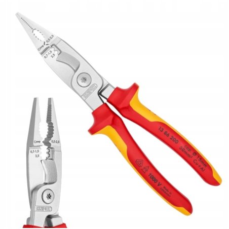 Szczypce do prac elektroinstalacyjnych 200 mm KNIPEX (1386200)