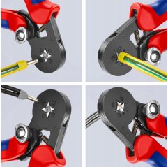 Zaciskarka do zagniatania tulejek 180 mm KNIPEX (975304)