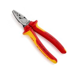 Szczypce do zagniatania tulejek kablowych 180 mm KNIPEX (9778180)