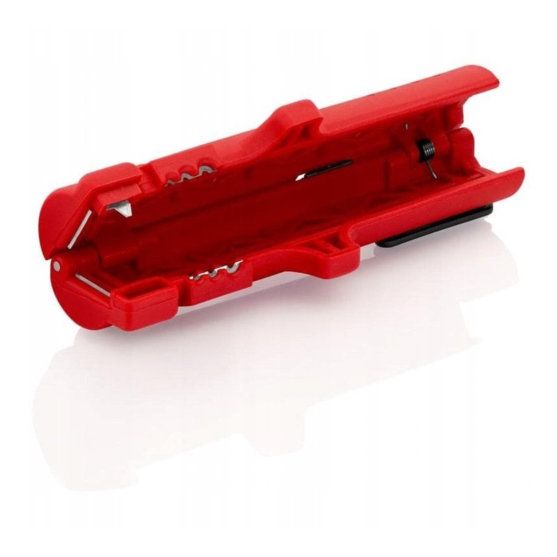 Narzędzie do ściągania izolacji z kabli płaskich i okrągłych 125 mm KNIPEX (1664125SB) Narzędzie do ściągania izolacji z kabli płaskich i okrągłych 125 mm KNIPEX (1664125SB)