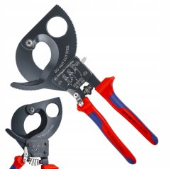 Nożyce zapadkowe do kabli fi 52 mm KNIPEX (9531280)