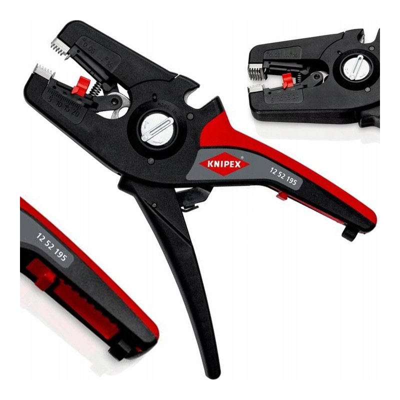Szczypce do izolacji 195 mm 0,08/16 mm Knipex (1252195) Szczypce do izolacji 195 mm 0,08/16 mm Knipex (1252195)