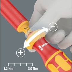 Kraftform Kompakt VDE 16 Torque 1,2-3,0 Nm extra slim 1, 16 części WERA (05135906001)