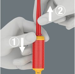 Kraftform Kompakt VDE 16 Torque 1,2-3,0 Nm extra slim 1, 16 części WERA (05135906001)
