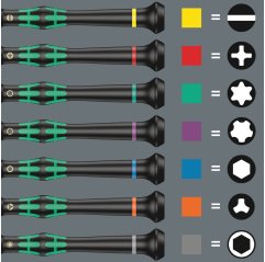 2067 Wkrętak TORX®, precyzyjny, TX 3 x 40 mm WERA (05118037001)