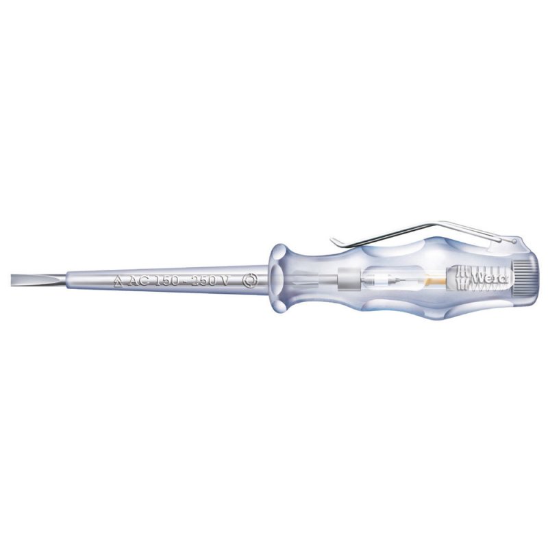 247 Jednobiegunowy tester fazy, 0.5 x 3 x 70 mm WERA (05005655001) 247 Jednobiegunowy tester fazy, 0.5 x 3 x 70 mm WERA (05005655001)