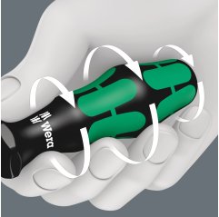 334/355/6 Zestaw wkrętaków Kraftform Lasertip + wieszak, 6 części WERA (05105656001)