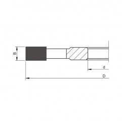 Frez HSS nasadzany prosty 125x30x16/4z  Wapienica (CL011-0125-0006)